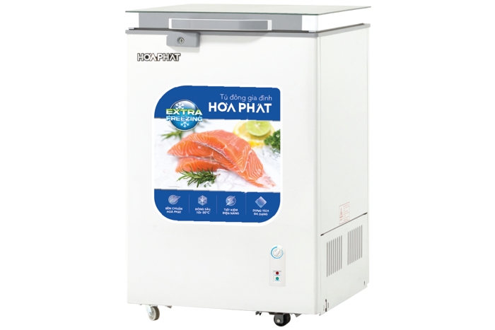 Tủ đông cánh kính Hòa Phát 107 Lít HPF AD6107.T